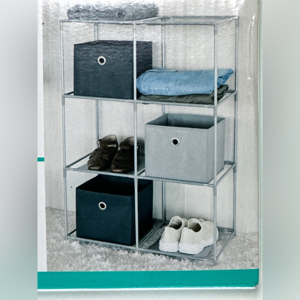 6-Cube Storage Rack - Picture 4 of 6
